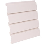 HandiWall 48 in. Slatwall Wall Organization Panels (Case) Antique White
