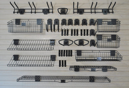 HandiWall Deluxe Accessory Kit With Locks (46 Piece Kit)