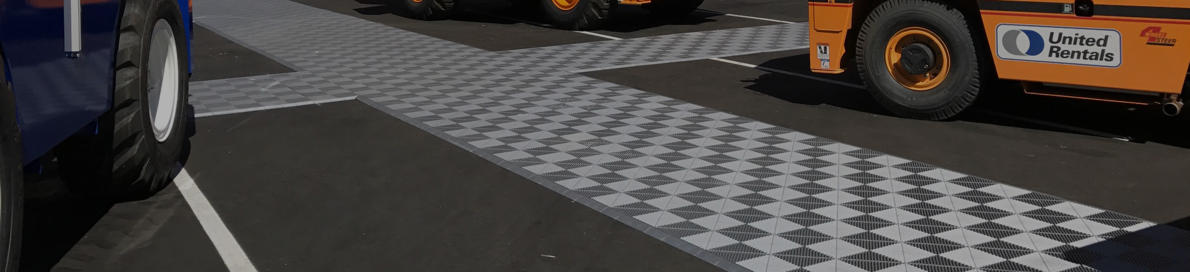 Grid Garage team and flooring